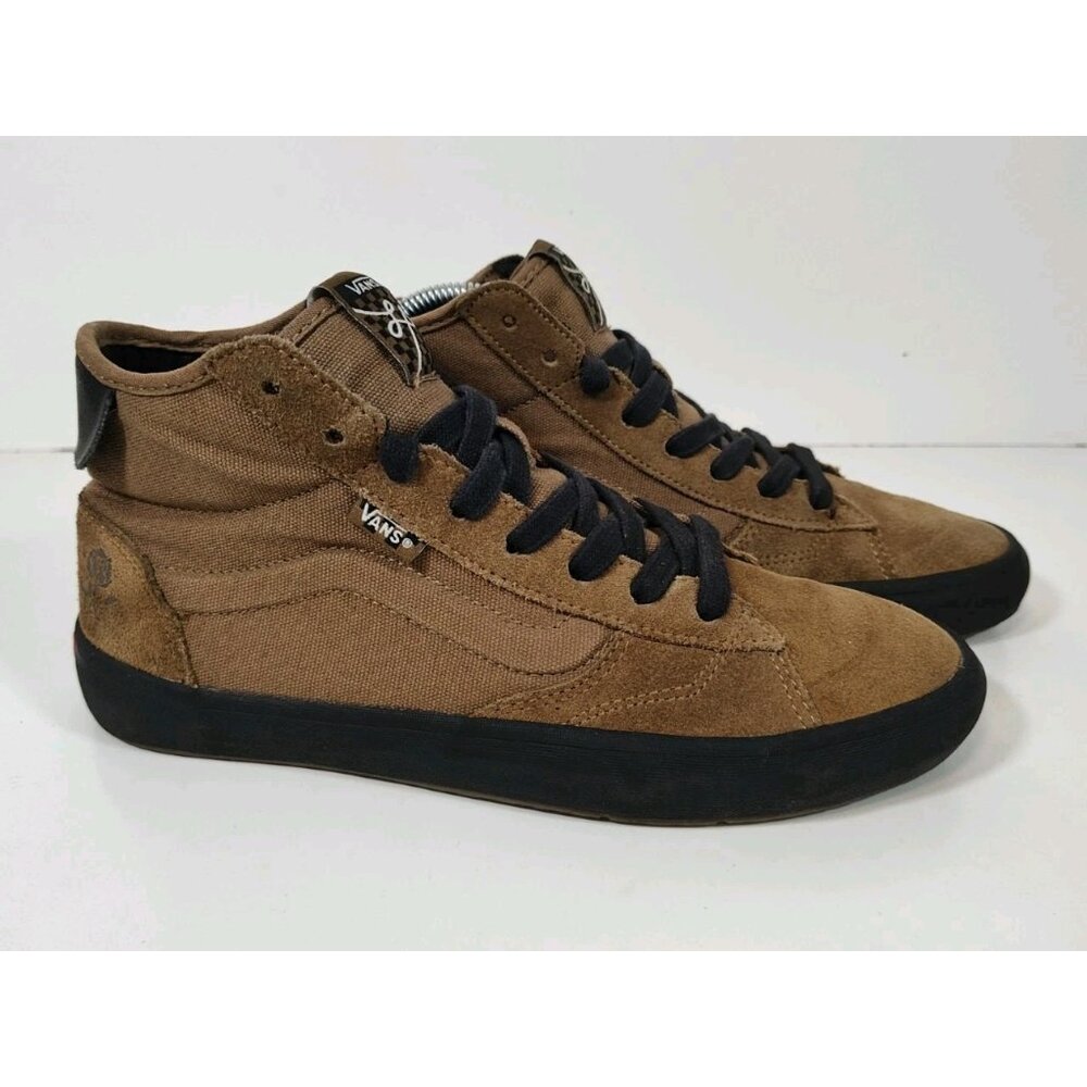 Vans x Lizzie Armanto SK8 HI Canvas Leather Skate Shoes Men's 8 Women's 9.5